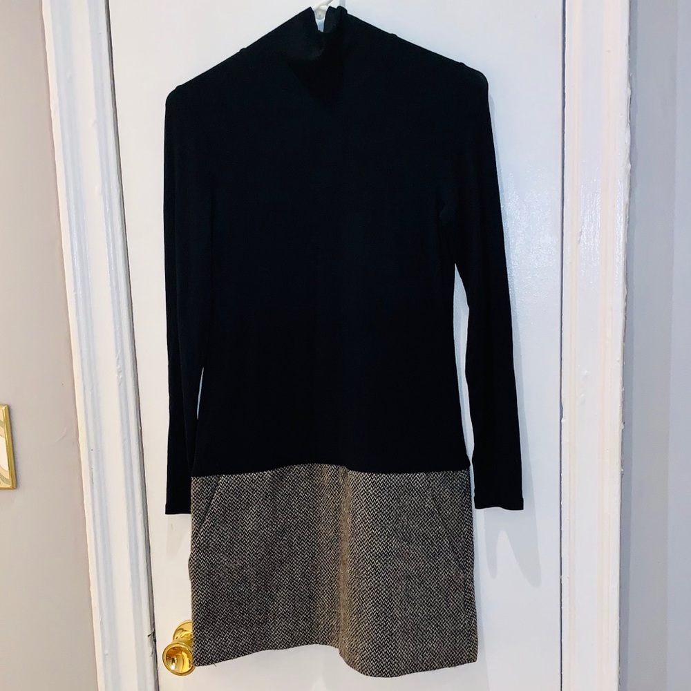 Theory Lavinda Multi Tweed Dress Size S.